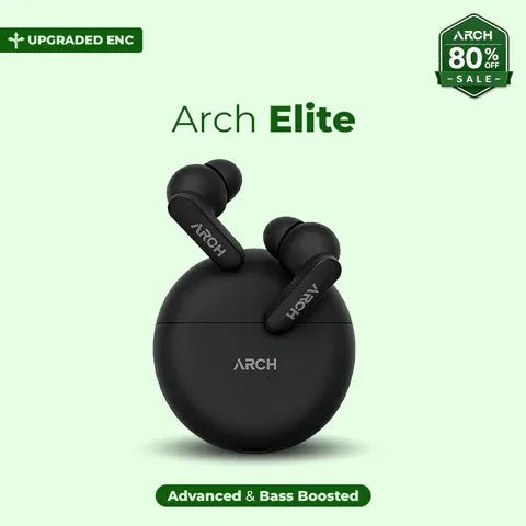 arch_elite_36b651d2-57c8-4c4f-af39-a01a9f40c5bc-1.jpg Arch Elite True Wireless Earbuds - ENC Noise Cancelling Bluetooth Earphones - Image 1