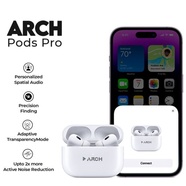 Arch Pods Pro 3 – The World's Best In-Ear Active Noise Cancellation Earbuds - Image 3