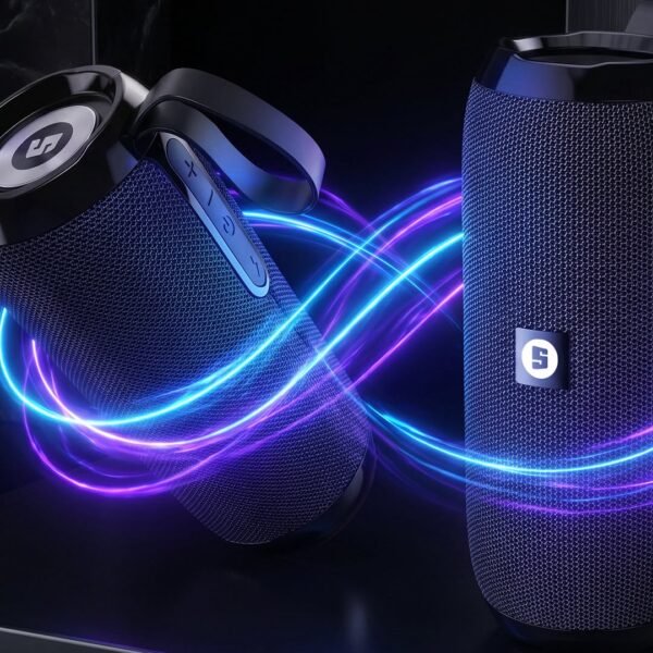 Premium Bluetooth Speaker, TWS Connectivity, Deep Bass, for Laptop & Mobile - Image 2