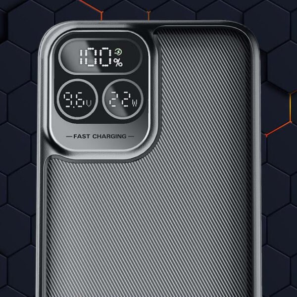 Speed PD + QC 3.0 Power Bank 20000mAh, 24W Fast Charging, LCD Display