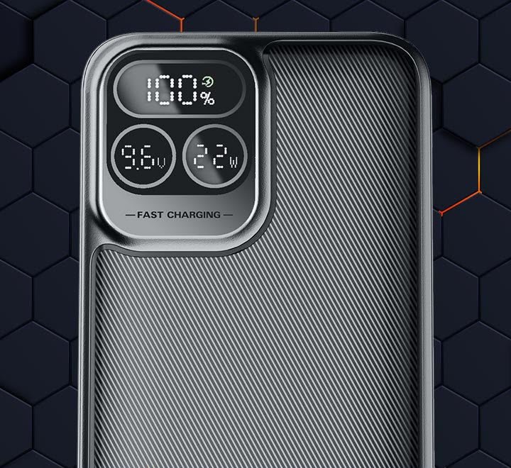 e56ef4d6-102d-43d1-a954-d56916e039df.jpg Speed PD + QC 3.0 Power Bank 20000mAh, 24W Fast Charging, LCD Display - Image 1