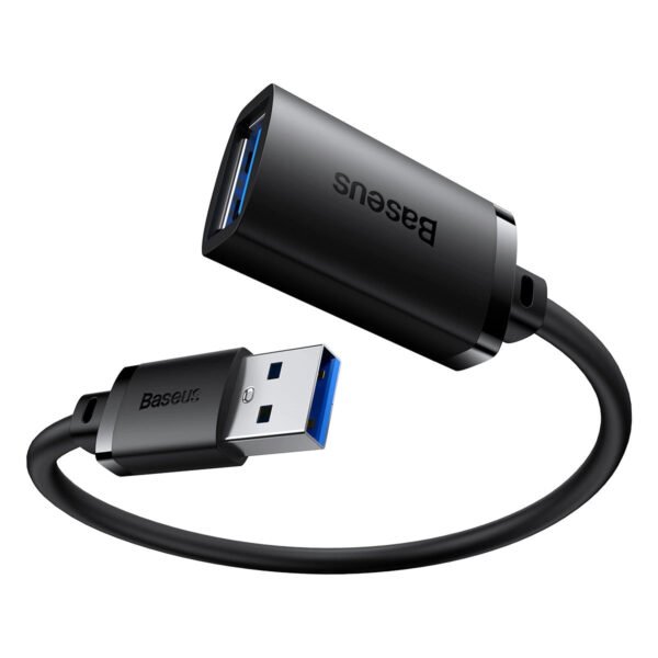 Baseus AirJoy Series USB3.0 Extension Cable Cluster Black - Image 5