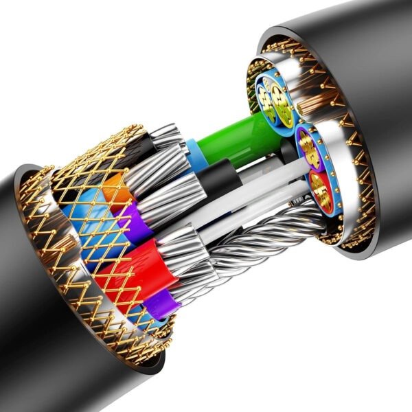Baseus AirJoy Series USB3.0 Extension Cable Cluster Black - Image 6
