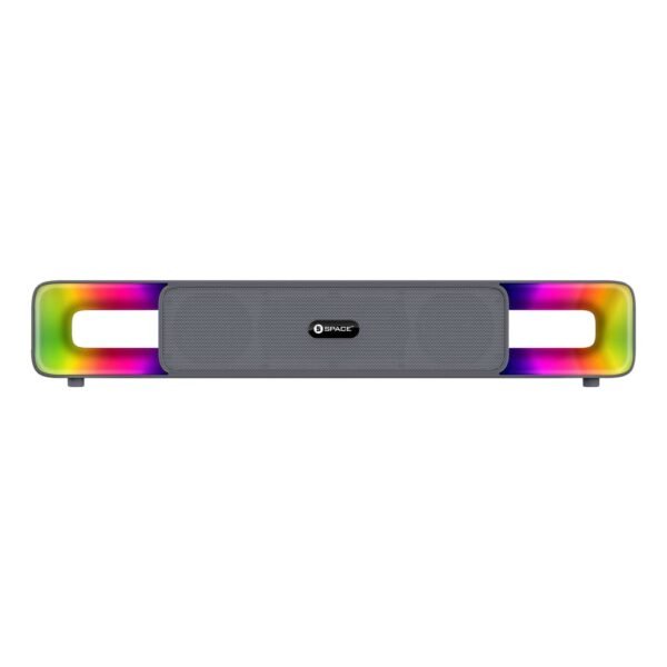 RISE Wireless Boombar Series, Dual Speakers, RGB Lighting, Long Battery