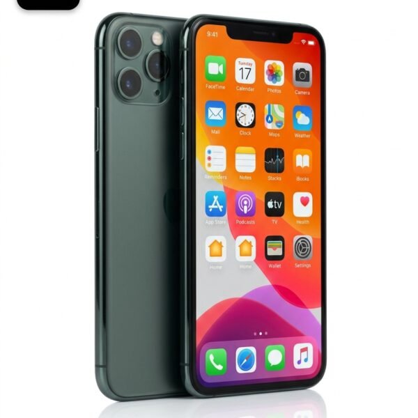 Apple iPhone 11 Pro Max 256GB – Midnight Green, Factory Unlocked, PTA Approved (Free Charger & Cover)