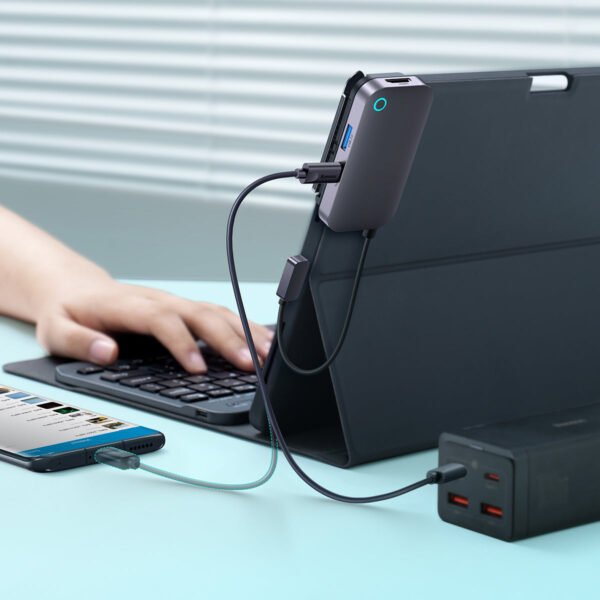 Baseus PadJoy 4-Port Type-C HUB Adapter - Image 9