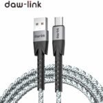 Daw-Link DL-CB2 Fast Charging Cable - 1M, Type-C & Type-B